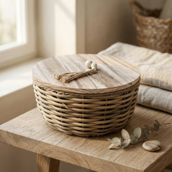 Straw Basket Large